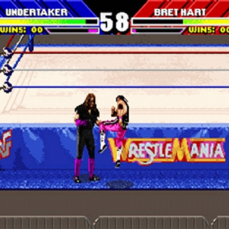 SNES WWF Super WrestleMania AKA WWF Super WrestleMania Super Nintendo